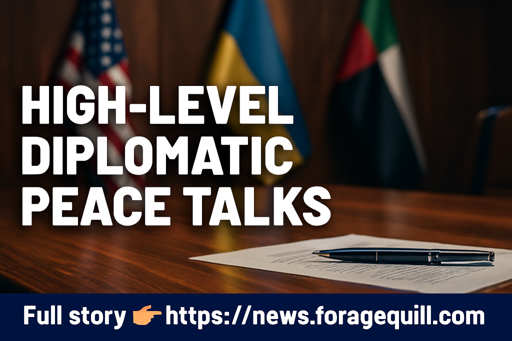 US brokers Ukraine talks in Abu Dhabi as Trump tries to push through deal