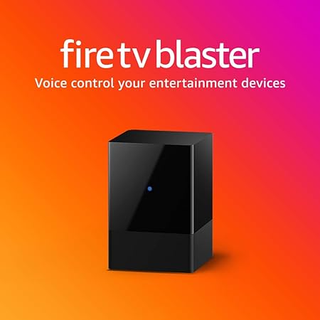 Fire TV Blaster - Add Alexa voice controls for power and volume on your TV and soundbar (requires compatible Fire TV and Echo devices)