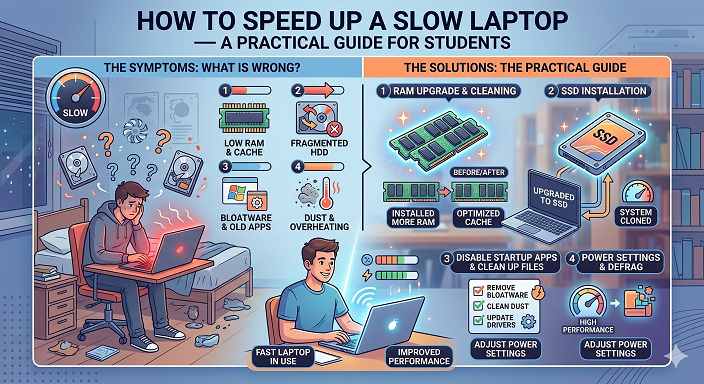How to Speed Up a Slow Laptop