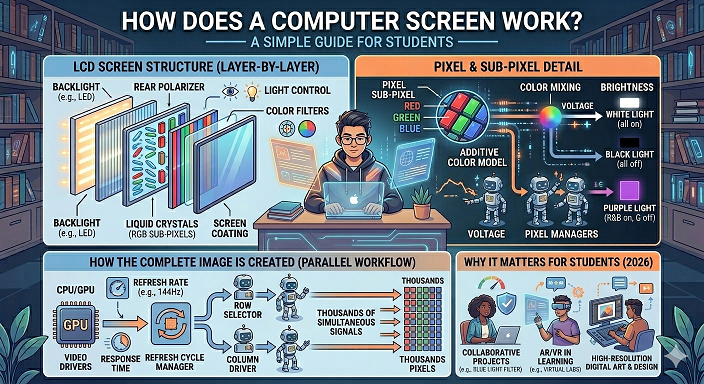 How Does a Computer Screen Work