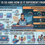 What is 5G and How is it Different from 4G — A Simple Guide for Students